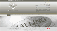 Desktop Screenshot of mallingkro.dk